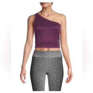 Koral Kalea Marlow One Shoulder Crop Top